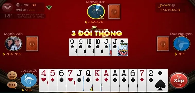 Hướng Dẫn Tham Gia Tiến Lên Miền Nam Tại Nhà Cái VIN777 Dành Cho Dân Cá Cược